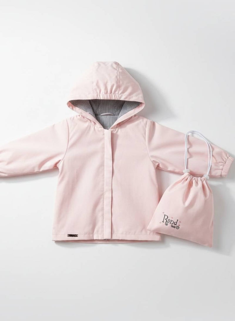 Pink Waterproof Baby Jacket & Bag - Image 2